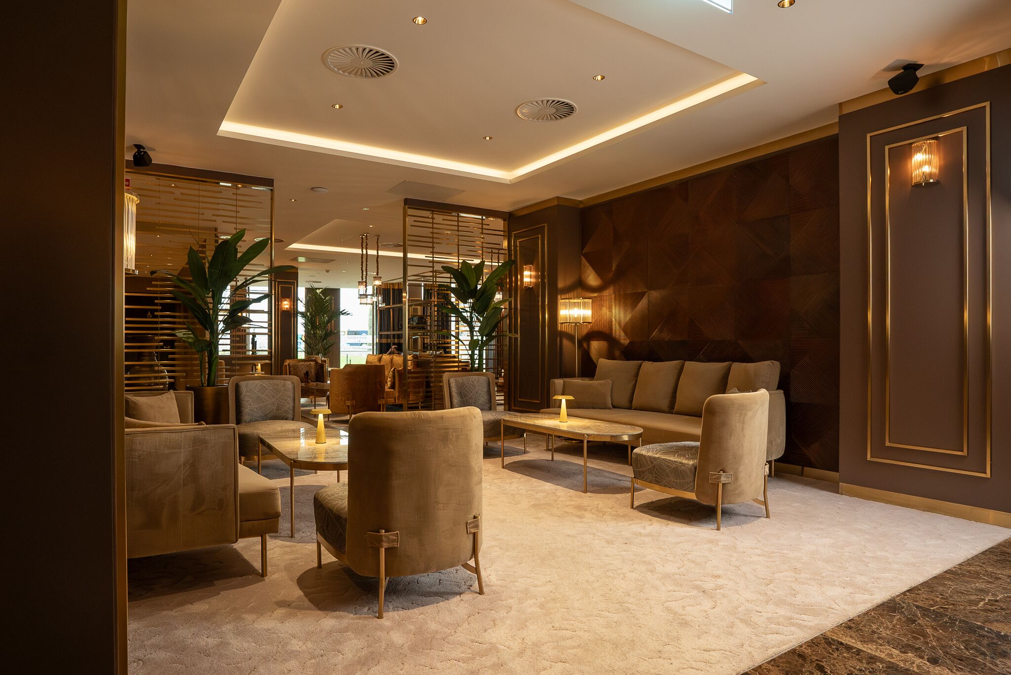 Sitzecke in der Lobby