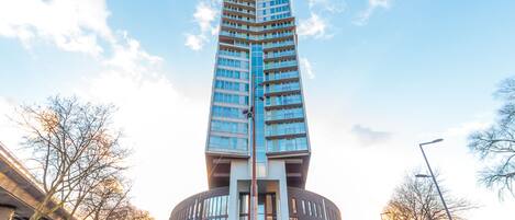 Façade de l’hébergement