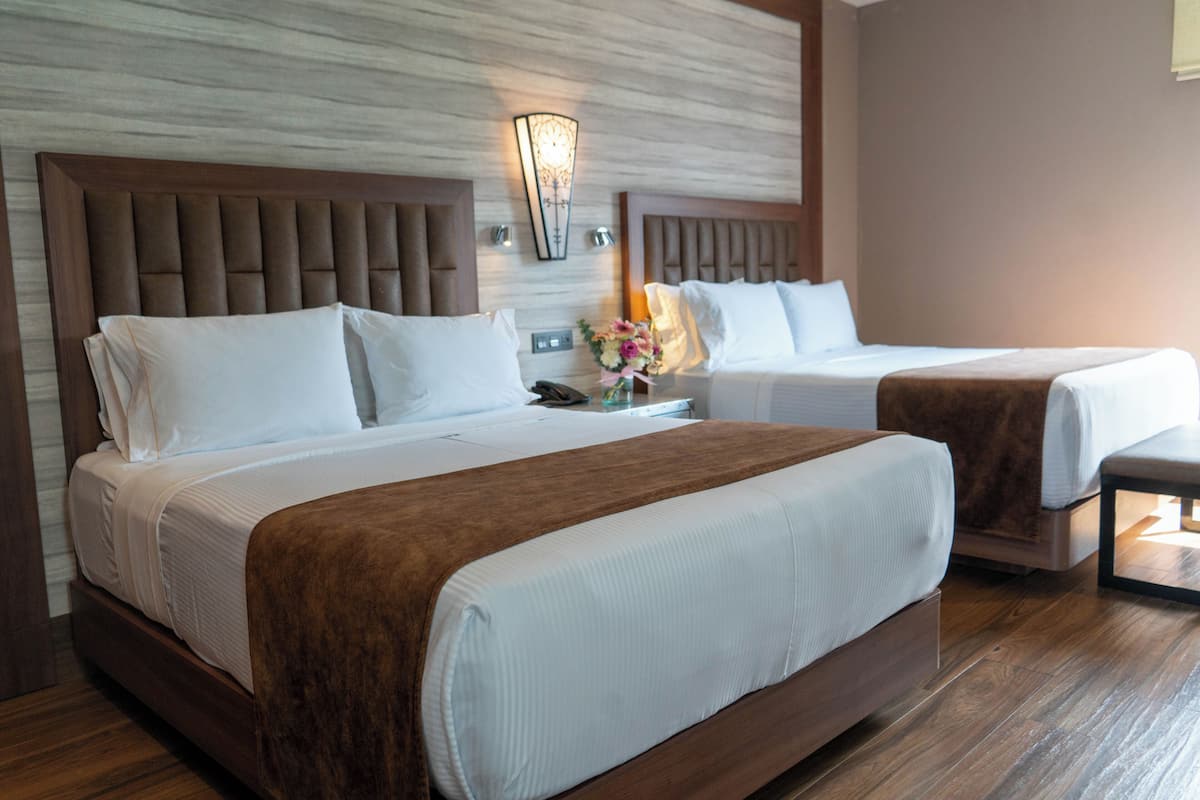 Deluxe Double Room | Premium bedding, in-room safe, blackout drapes, soundproofing