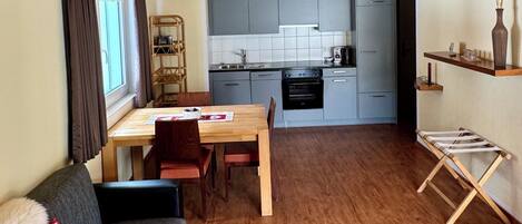 Studio, Balcony | Restaurant