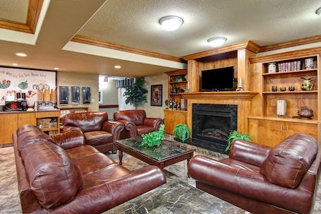 Sala de estar en el lobby