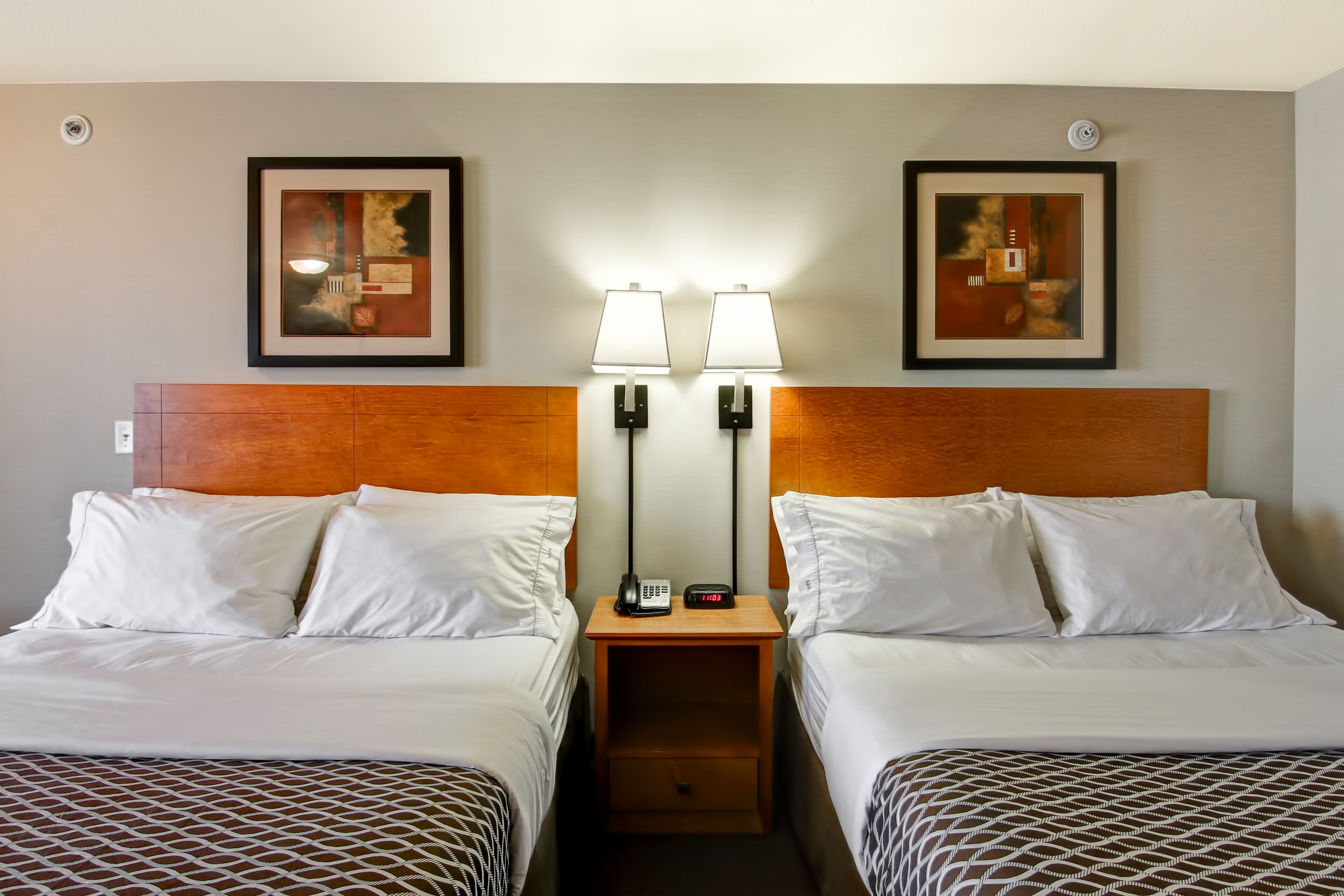 blackout curtains, soundproofing, iron/ironing board, free wifi