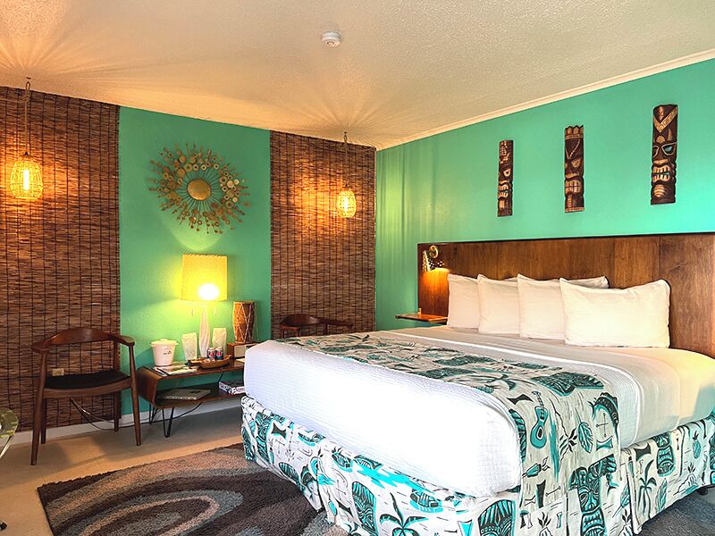 Entrée de l’hébergement