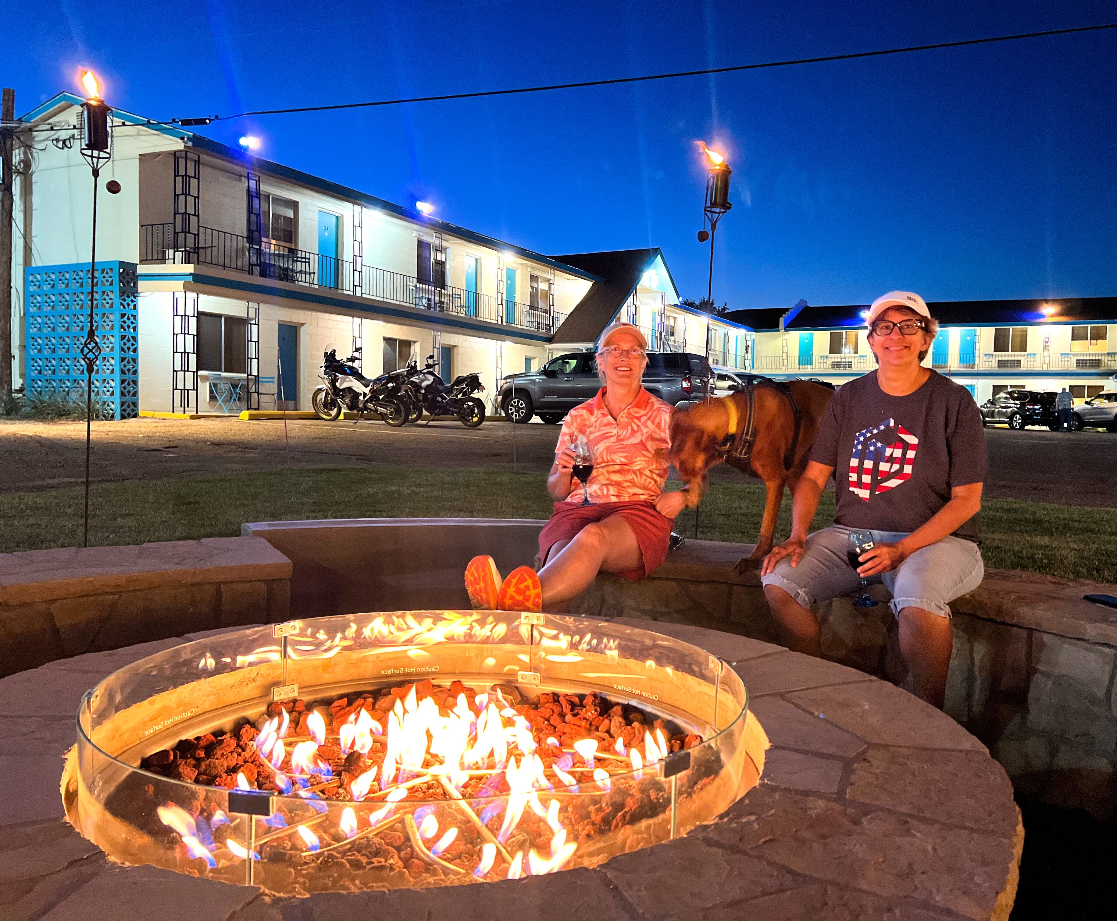 Overnattingsstedets uteområder