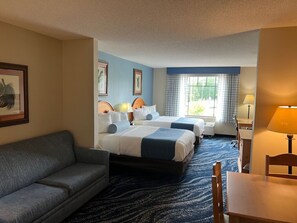 Roupas de cama antialérgicas, escrivaninha