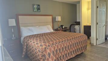 Kamar, 1 Tempat Tidur King | Kedap suara, Wi-Fi gratis, dan seprai linen