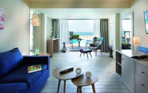 Suite (Sea Front - Sharing Pool) | In-room safe, free WiFi, bed sheets - Aldemar Olympian Village (Pyrgos)