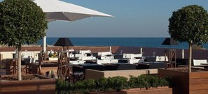 Terrace/patio - Hotel Colón Thalasso Termal (Caldes d'Estrac)