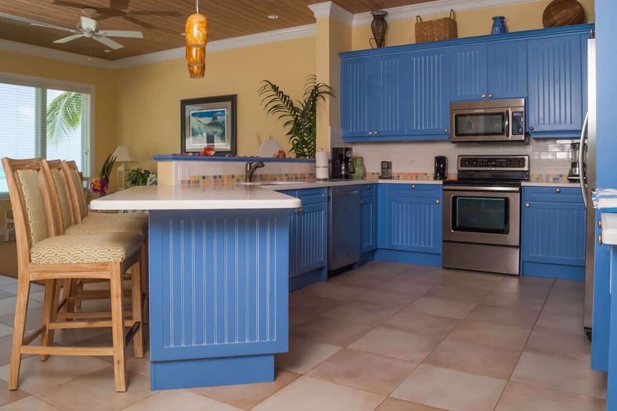 luxury villa, 2 bedrooms | private kitchen | fridge, coffee/tea maker