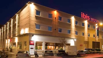 Front of property – evening/night