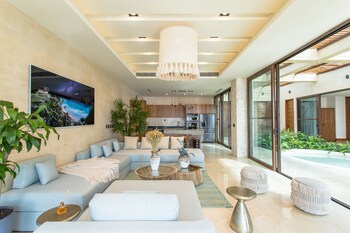 Premium bedding, down comforters, minibar, in-room safe at Ana y Jose Tulum Hotel & Spa