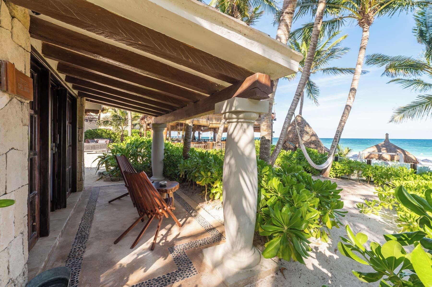 Vista a la playa o al mar