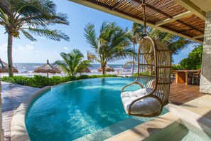 40-inch Smart TV with satellite channels, TV - Ana y Jose Tulum Hotel & Spa (Tulum)