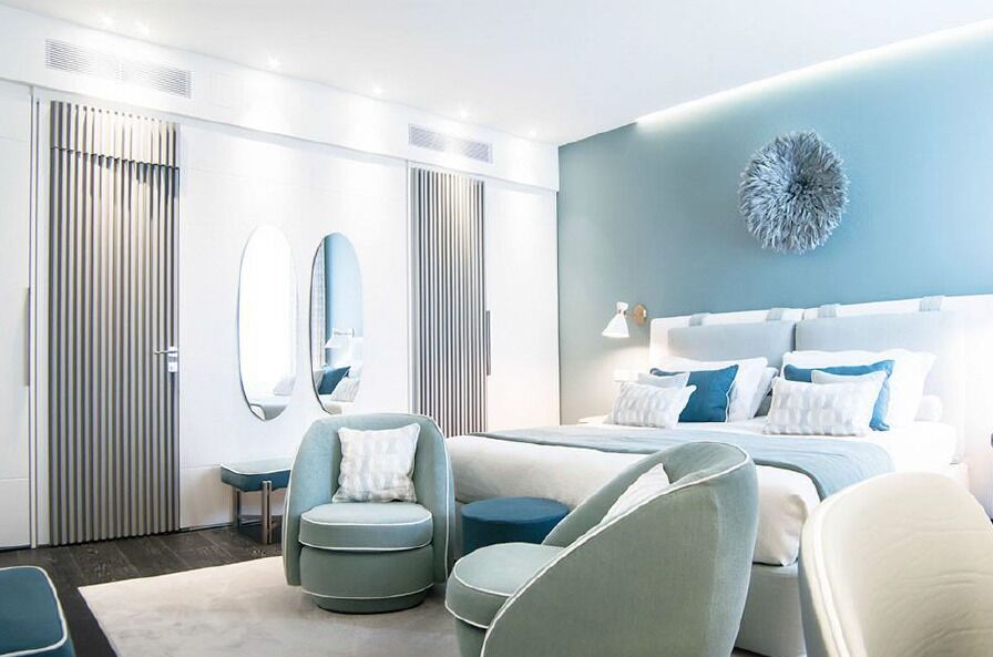 Dobbeltrom – superior | Dundyner, minibar, safe på rommet og lydisolert