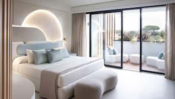 Couette en duvet d'oie, minibar, coffres-forts dans les chambres
