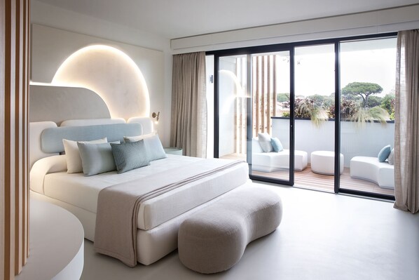 Junior Suite Sasso | Couette en duvet d'oie, minibar, coffres-forts dans les chambres