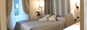 Minibar, in-room safe, desk, cots/infant beds