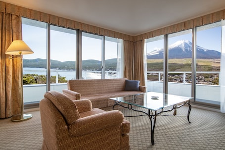 Suite Room, Non Smoking | Premium bedding, down comforters, desk, blackout drapes. Hotel Mt. Fuji