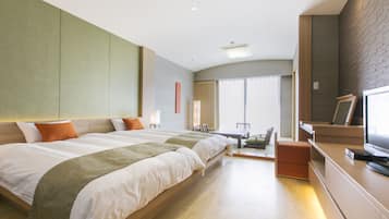 Japanese Western Room, Non Smoking (Harvest Bldg.) | Premium bedding, down comforters, desk, blackout drapes