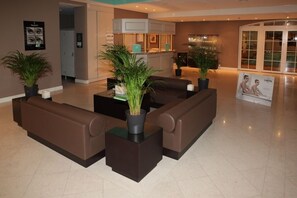 Sala de estar en el lobby