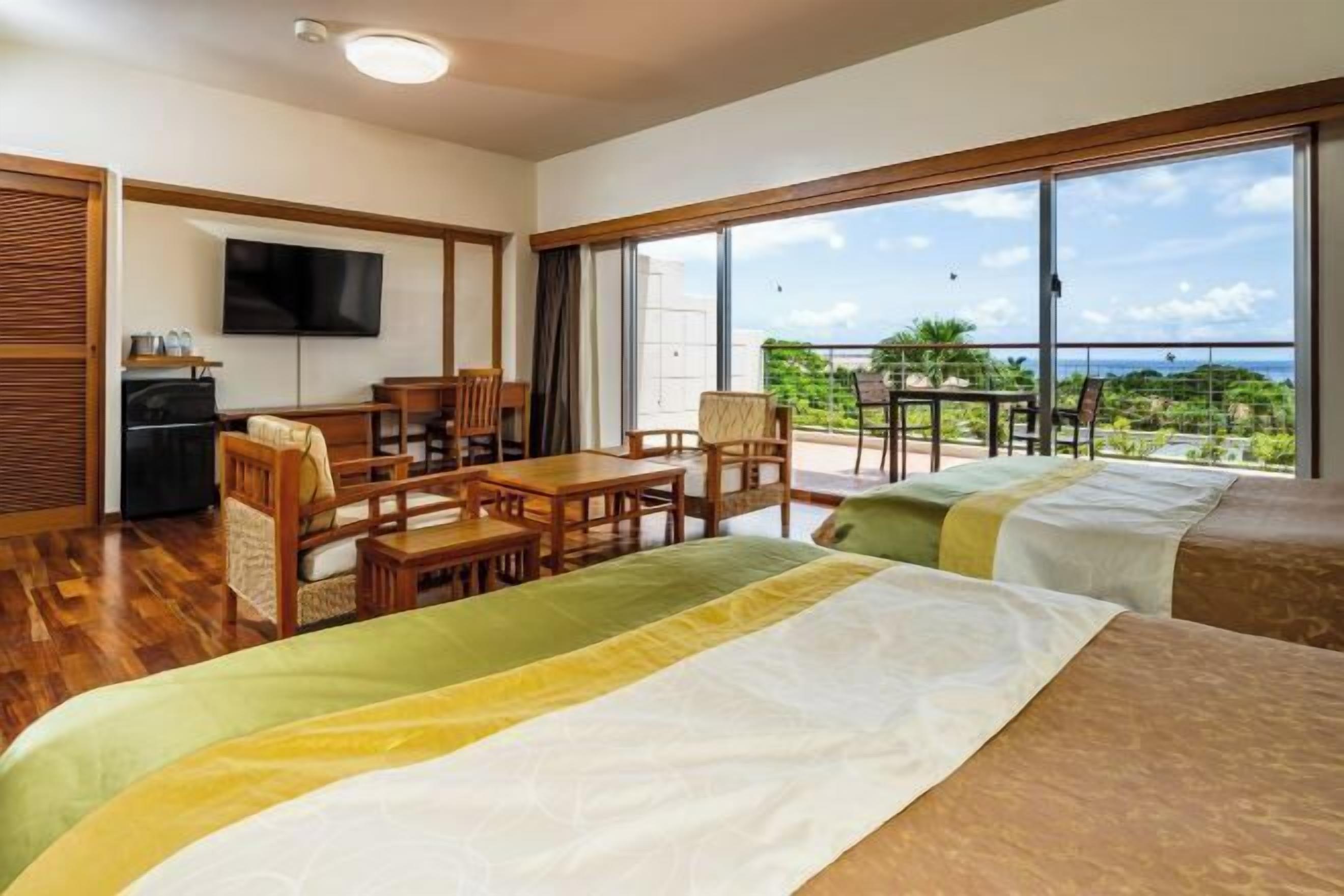 Premium bedding, minibar, in-room safe, desk