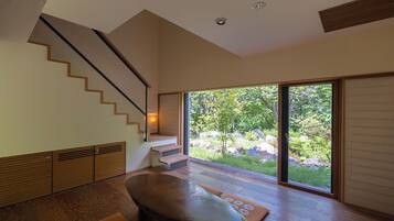 Superior Villa, Hot Tub, River View | Free minibar, in-room safe, individually decorated