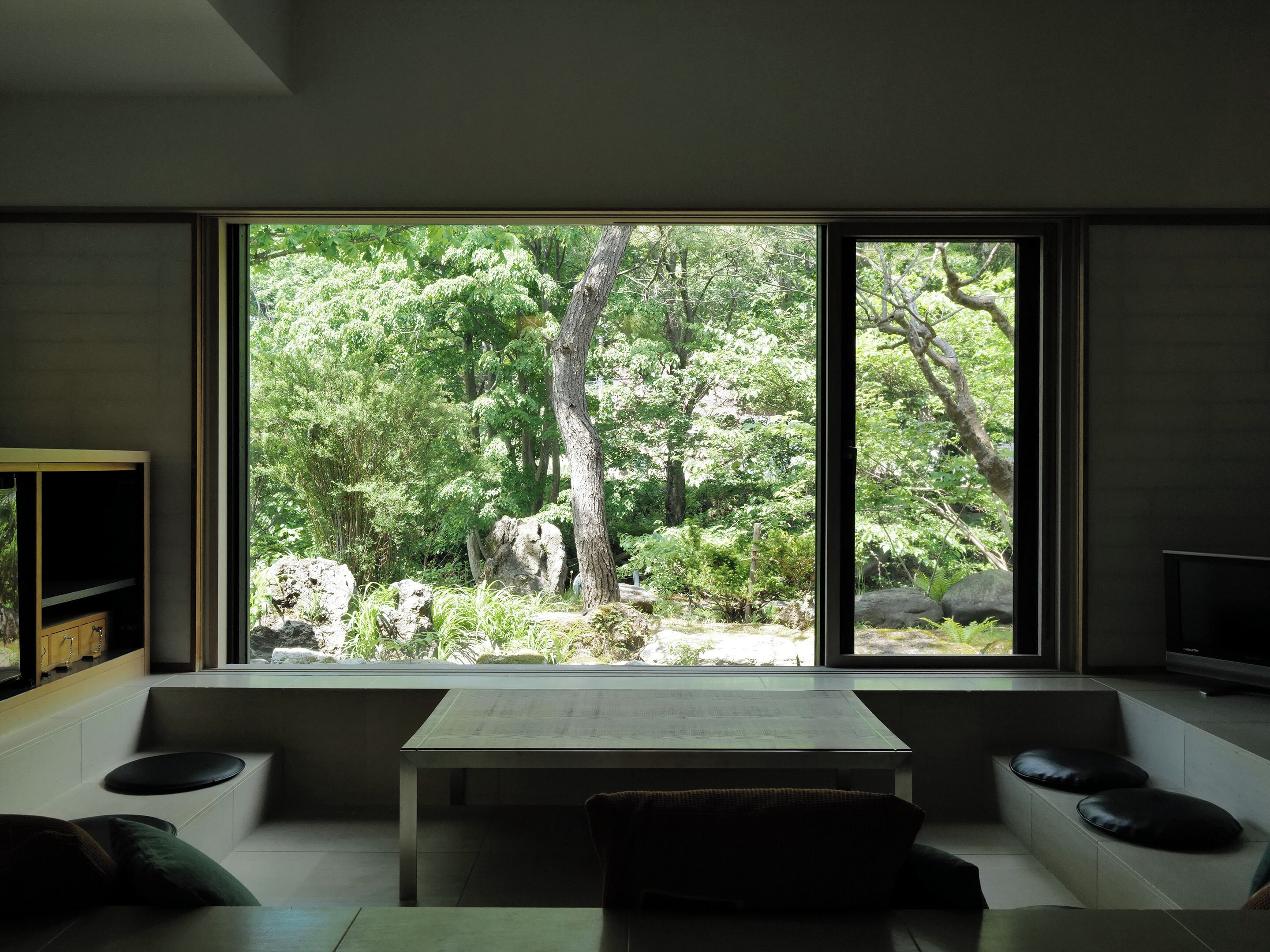 Suite im japanischen Stil, eigenes Bad, Erdgeschoss | Daunenbettdecken, Zimmersafe, individuell dekoriert