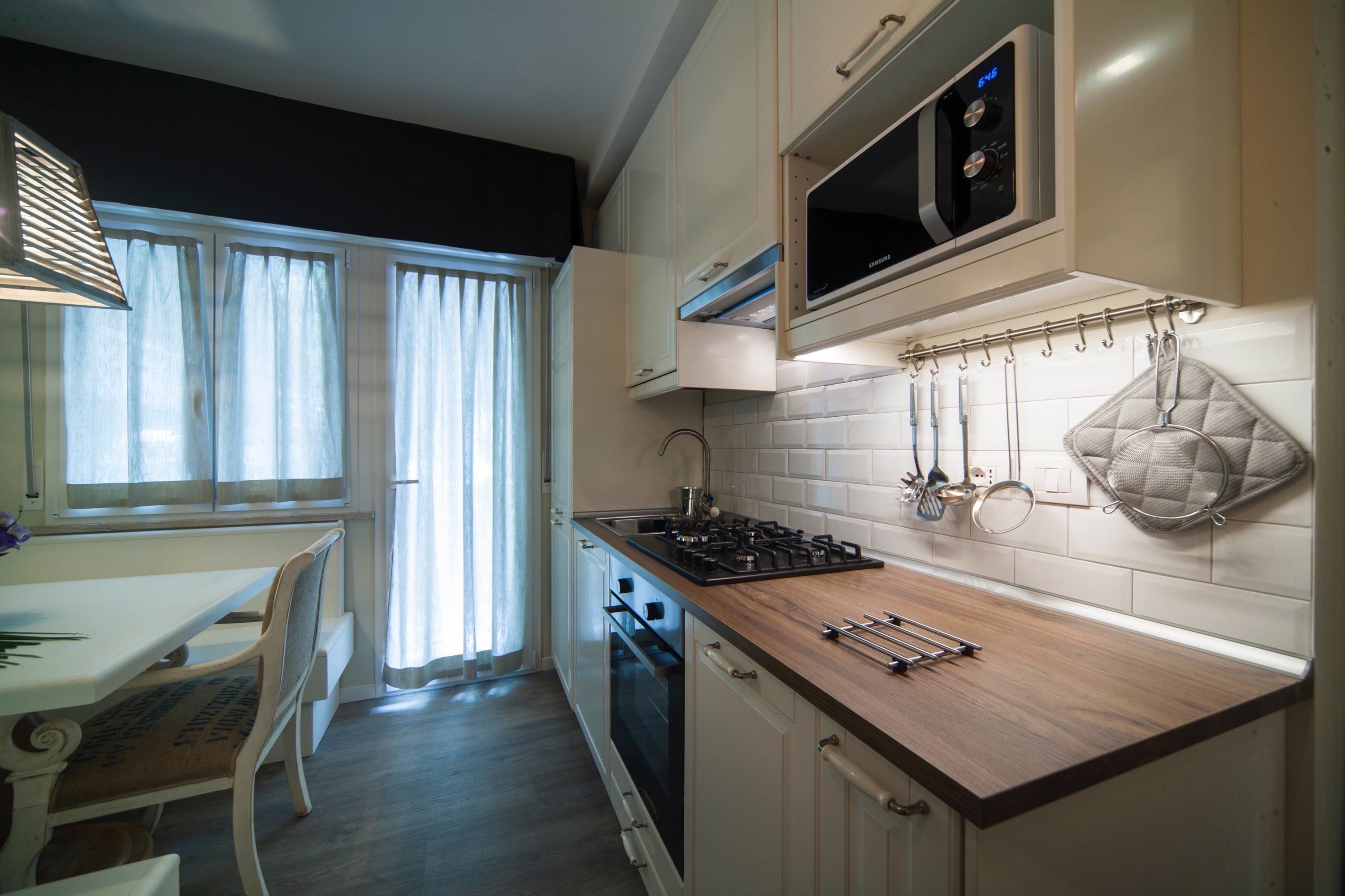 apartment, 2 bedrooms, annex building (150 mt away from the main building) | private kitchen | electric kettle, high chair