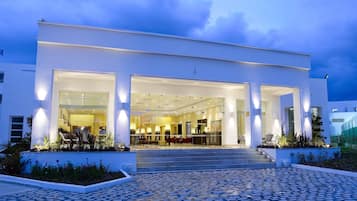 Front of property – evening/night