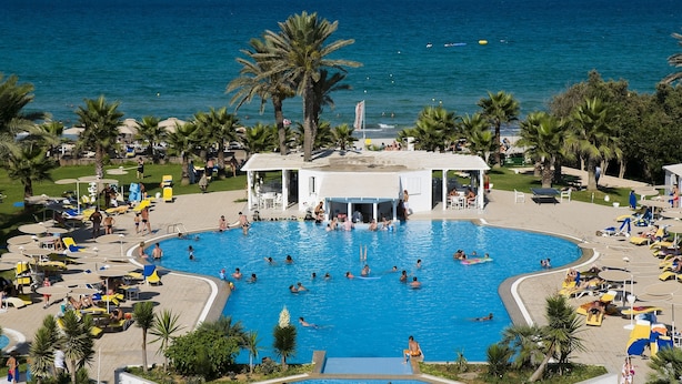 Indoor pool, seasonal outdoor pool, pool umbrellas, pool loungers - Thalassa Mahdia (Mahdia)
