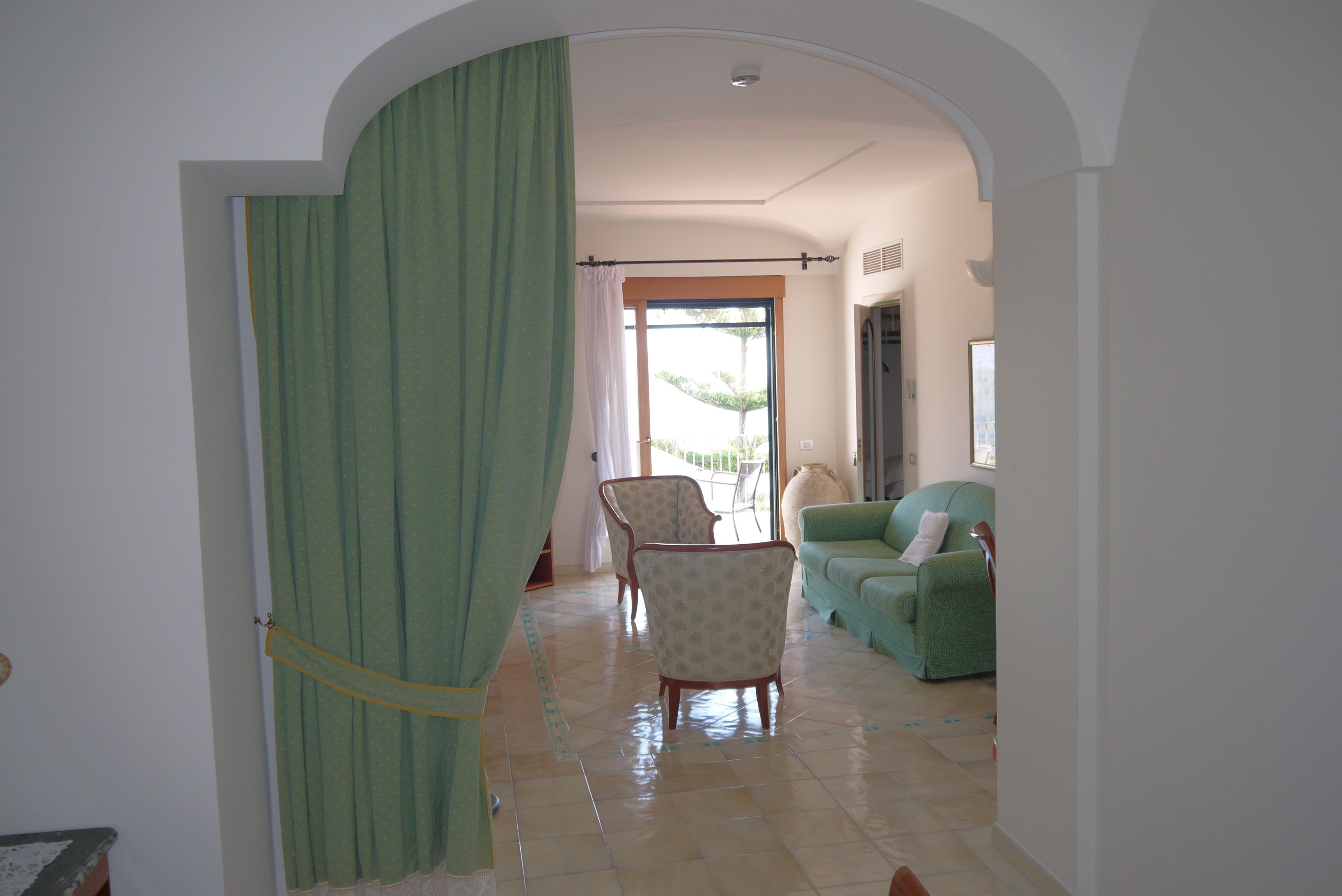 junior suite, 1 bedroom, sea view | minibar, in-room safe, desk, blackout curtains