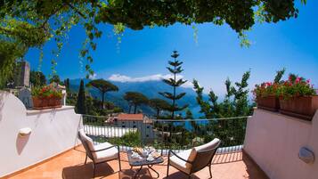 Junior-Suite, 1 Schlafzimmer, Meerblick | Ausblick vom Zimmer