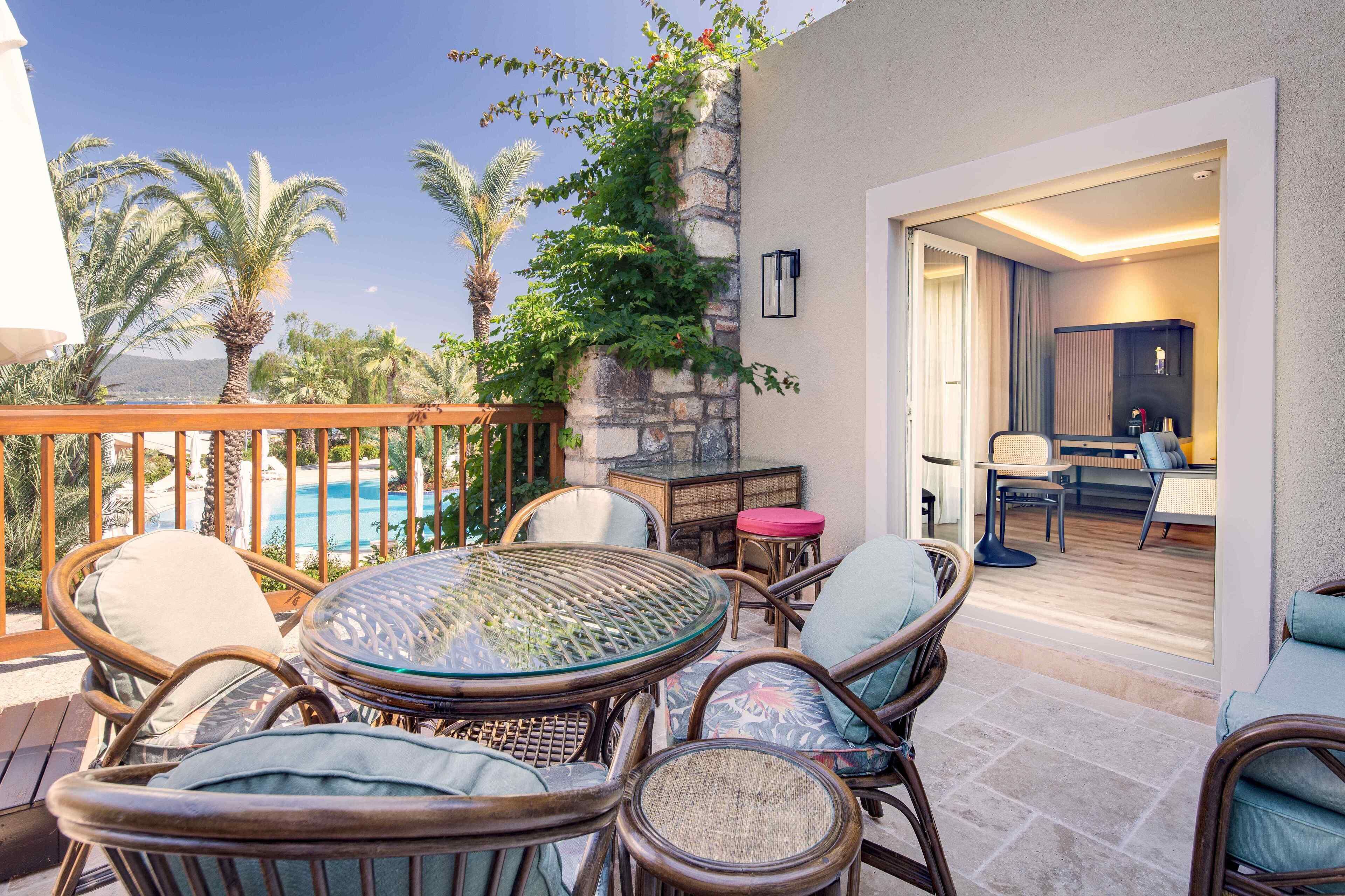 Suite, 2 Schlafzimmer | Terrasse/Patio