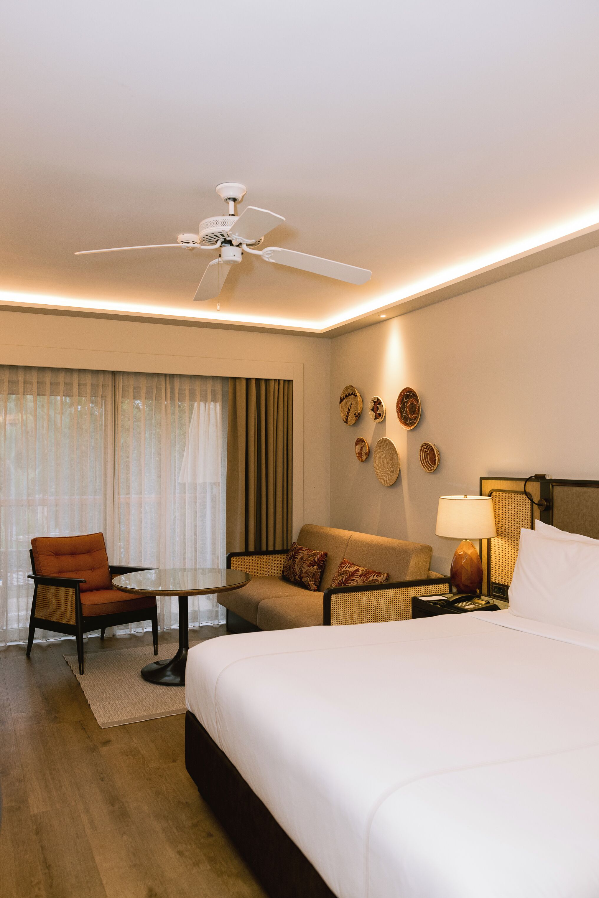 Literie de qualité, couette en duvet, minibar, coffre-fort