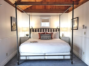 Cabana clássica, 1 cama King | Individualmente decorados, individualmente mobiliados