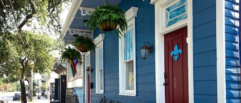 Voorkant van accommodatie