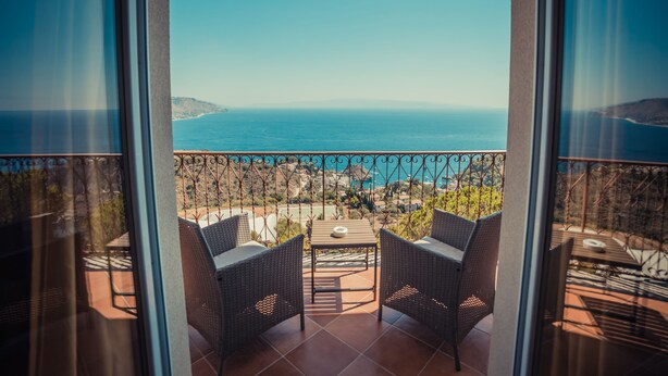 Superior kamer, balkon, uitzicht op zee | Kameruitzicht