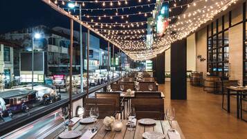 5 veitingastaðir, morgunverður í boði