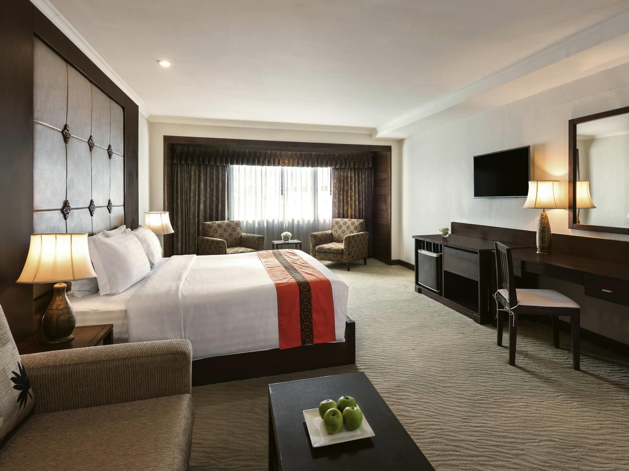 Select Comfort beds, in-room safe, individually decorated, desk