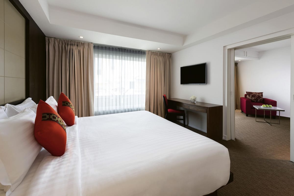 Select Comfort beds, in-room safe, individually decorated, desk