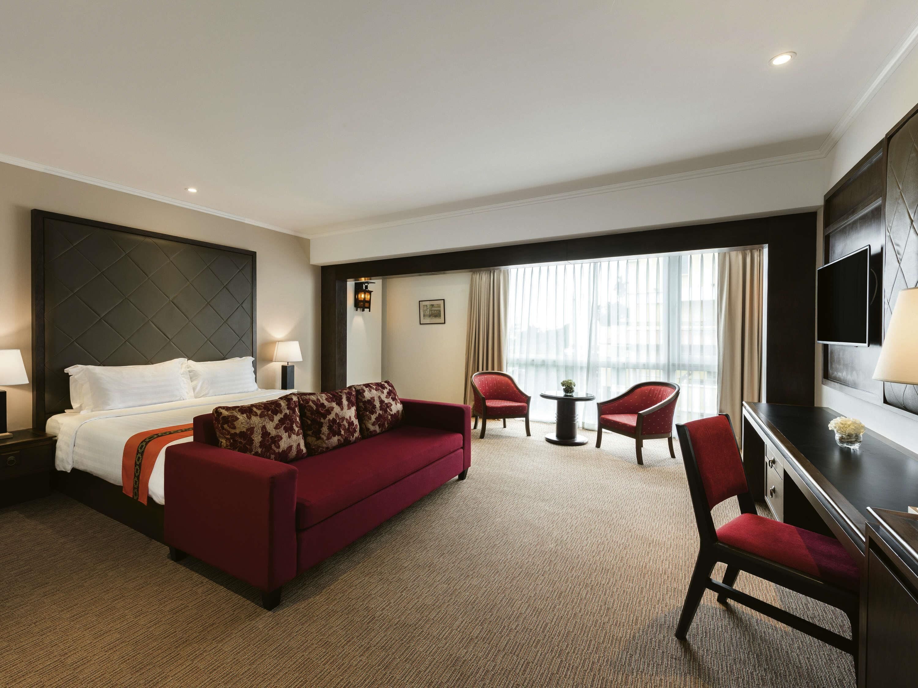 Select Comfort beds, in-room safe, individually decorated, desk
