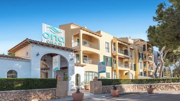 Fassade der Unterkunft