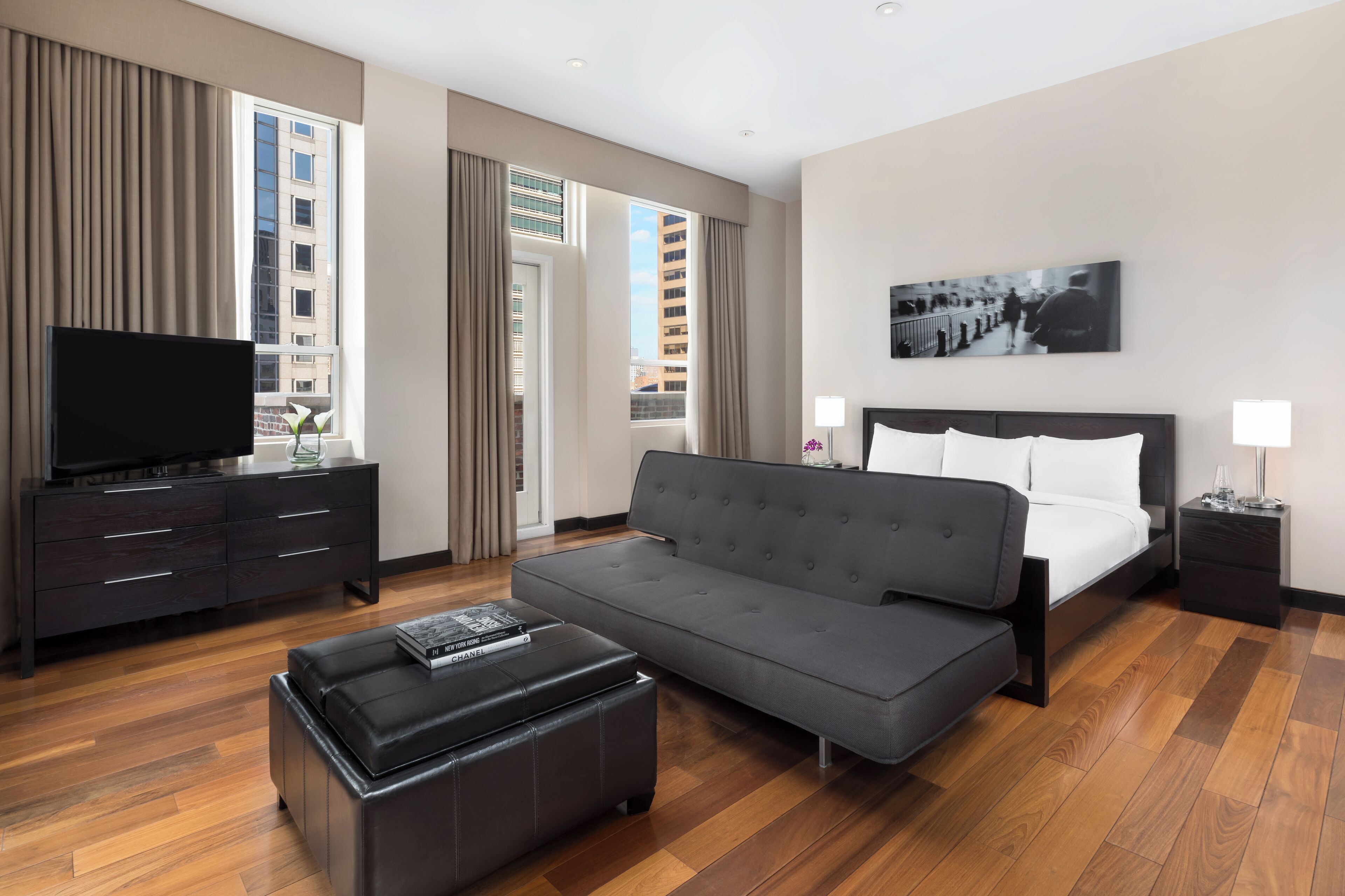 Premium bedding, in-room safe, desk, laptop workspace