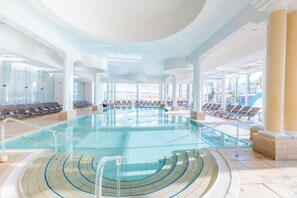 Indoor pool, seasonal outdoor pool, sun loungers - David Dead Sea Resort & Spa (Tamar)