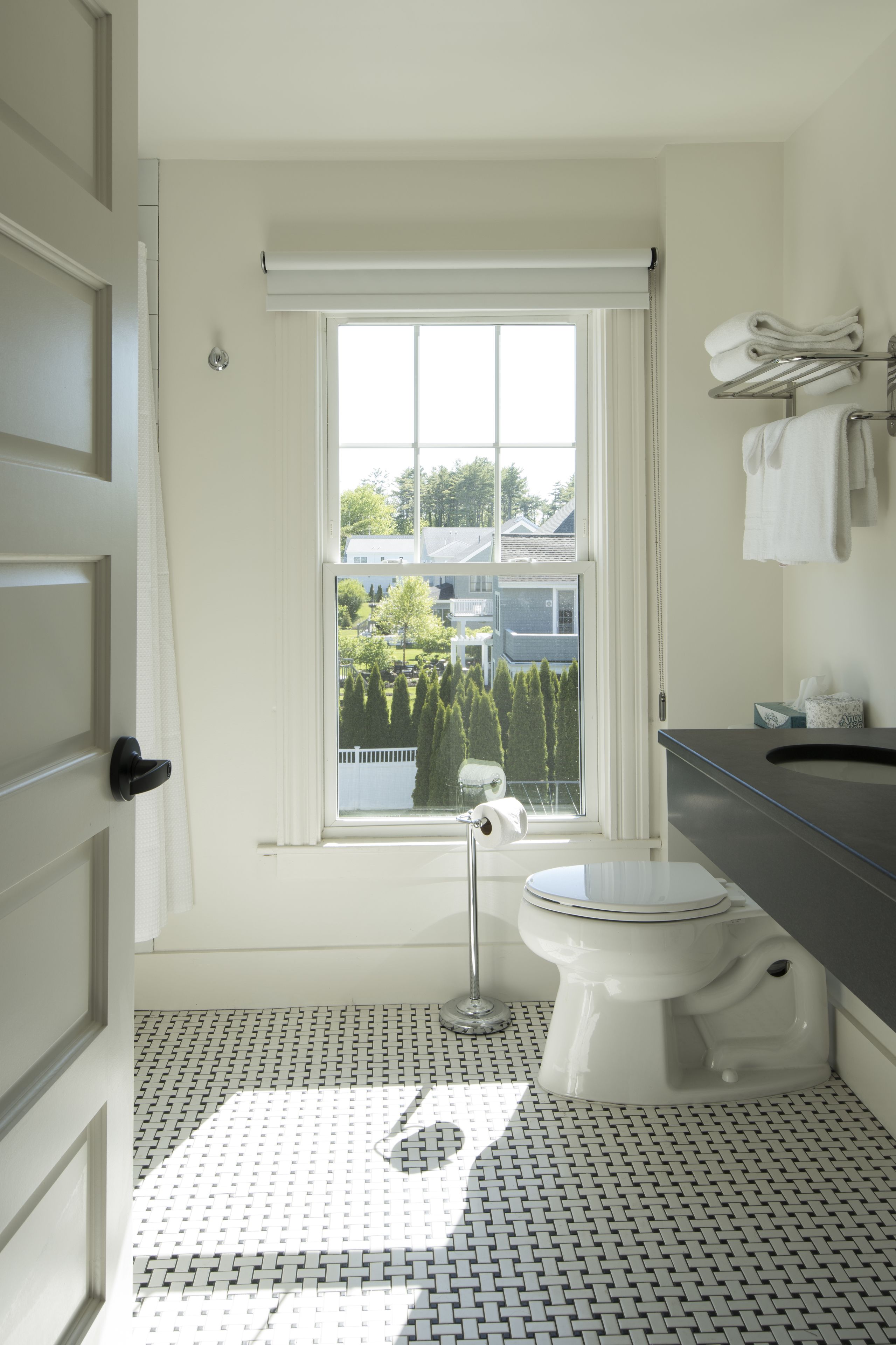 premium quadruple room, 2 queen beds | bathroom | free toiletries, hair dryer, towels