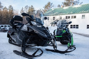 Snowmobiling
