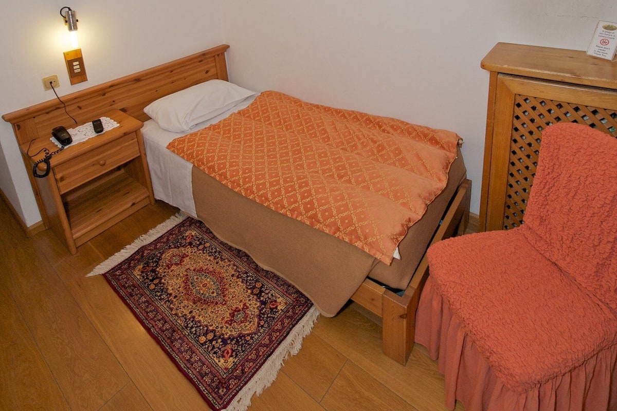 Single Room | Hypo-allergenic bedding available, down comforters, in-room safe