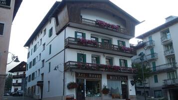 Fassade der Unterkunft