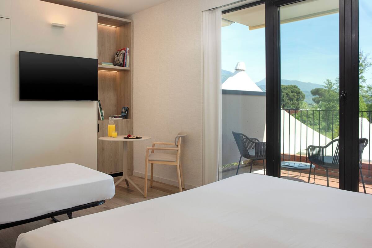 Deluxe Double Room (with 1 Rollaway Bed) | Hypo-allergenic bedding available, down comforters, minibar