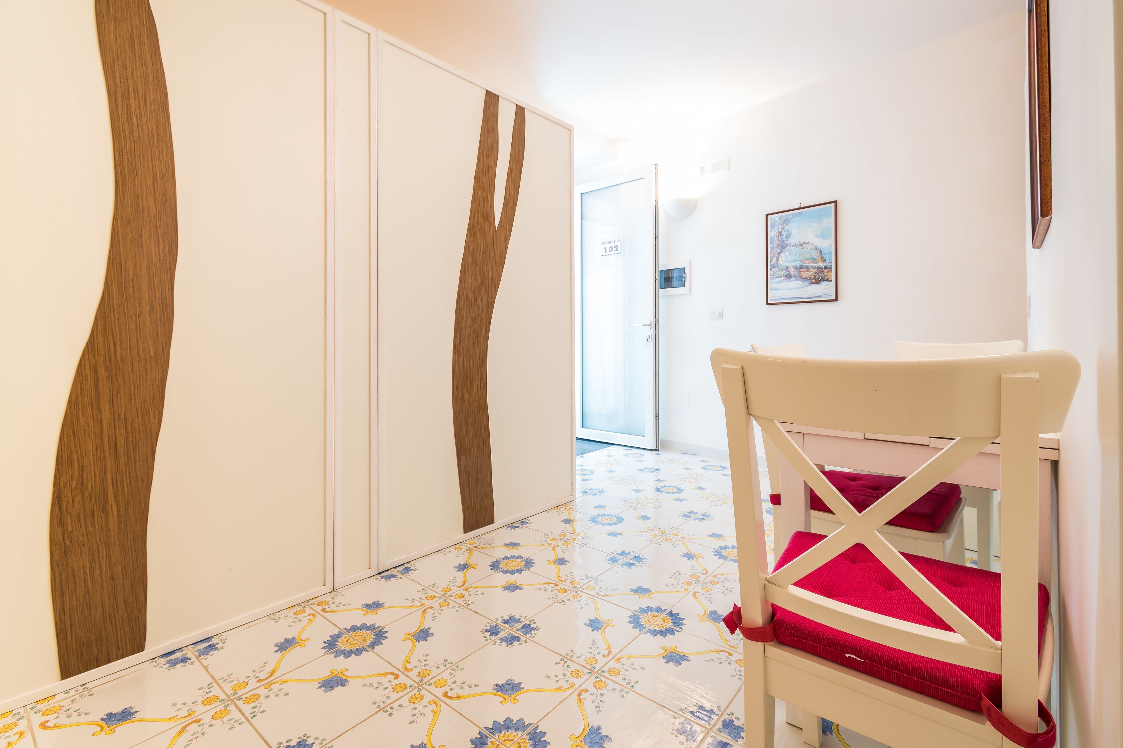 family quadruple room, 1 bedroom, patio, garden area | living area | lcd tv